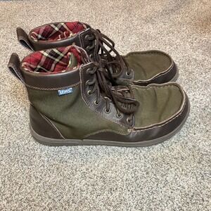 Lems Boulder Boot Timber Waterproof Mid Lace Up Boots Men US 11.5 EU 45 Hiking